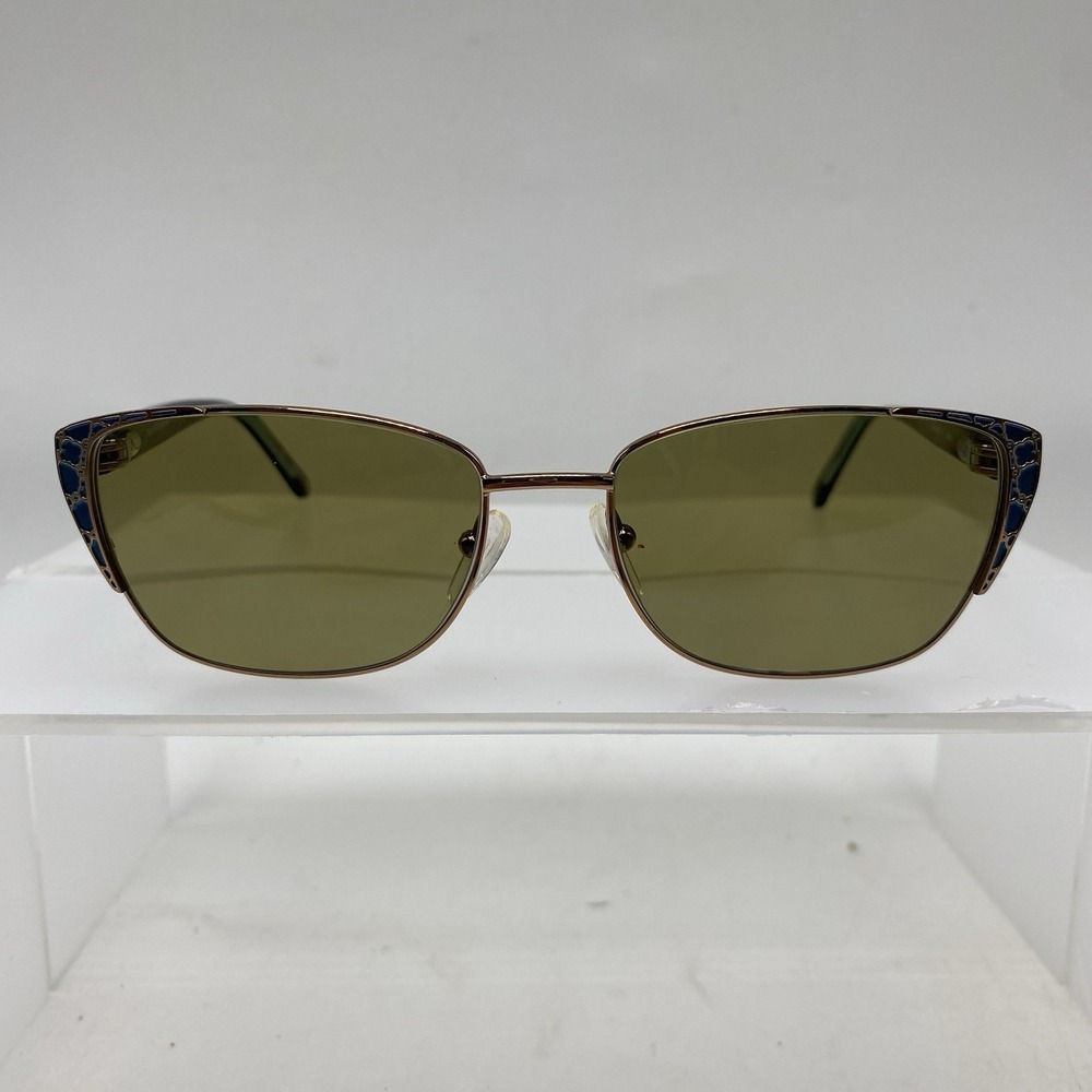 Karen Kane Sunglasses Women FRAME ONLY Casha 53-16-135 Light Brown 116 - Picture 1 of 11